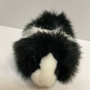 Douglas Guinea Pig Plush Black White 8 Inch Stuffed Animal Toy